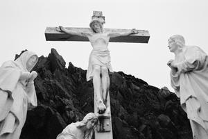 ‘We adore you, O Christ, and we bless you, because by your holy cross, you have redeemed the world!’