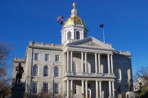 The New Hampshire State House in Concord