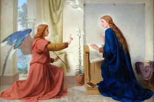 Heinrich Johann Sinkel, “The Annunciation,” 1862
