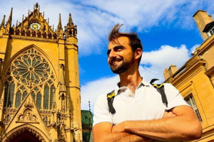 Henri d’Anselme is on a quest to visit all of the cathedrals in France.