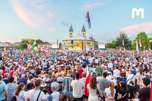 The Medjugorje Youth Festival, in its 34th edition, held July 26–30, 2023, at the site of alleged Marian apparitions in Bosnia and Herzegovina.