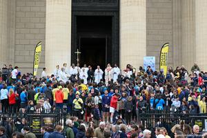 Athletes take part in the Holy Games ahead of the Paris Olympics.