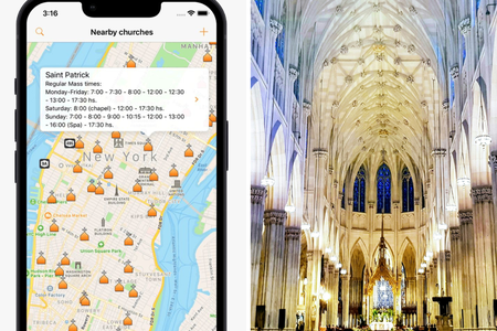 Need to Find a Mass? There&rsquo;s an App for That