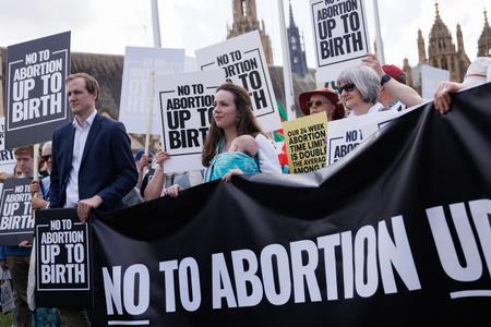 Pro-Lifers Rally in London Amid Consideration of Abortion Amendments