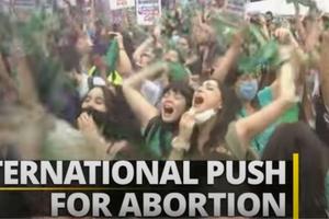 Pro-abortion activists include the Marea Verde, or Green Wave Movement, a grassroots coalition of protesters who wear green bandanas at events.