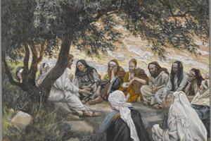 James Tissot, ‘The Exhortation to the Apostles’