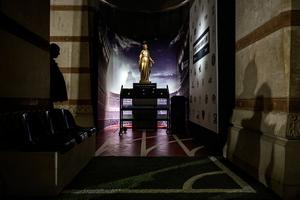 ‘Our Lady of Athletes’ Chapel in Fourviere Basilica for the Paris 2024 Olympics is seen on May 2.