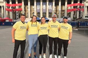 Father Joseph Fitzgerald and the Varsity Catholic missionaries are among the 40 Catholic priests, nuns, and laypeople offering spiritual support to the Olympic athletes in Paris.