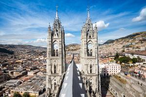 Basilica of the National Vow in Quito, Ecuador