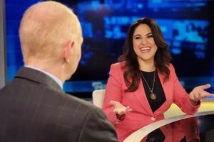 Montse Alvarado speaks with EWTN News Vice President and Editorial Director Matthew Bunson during a live broadcast of “EWTN News In Depth.”