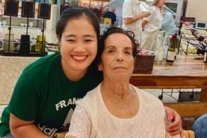 Monica Biboso and her employer, Ester Rot, while celebrating Rosh Hashanah (the Jewish New Year) in the dining room of Kibbutz Be'eri in 2022. “I don’t feel like a hero because I saved Ester” during the Oct. 7, 2023, massacre, Biboso told CNA. “I would do anything to save her. I just treated her like my mother. Every child would do the same.”