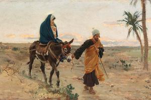 Raffaello Sorbi, “The Flight into Egypt,” 1904