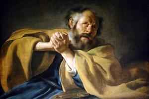 Johannes Moreelse, “The Repentance of St. Peter,” ca. 1630, Museum of Fine Arts and Archaeology, Besançon, France