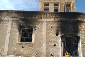 On Sunday, Dec. 1, 2024, the Franciscan complex of the Terra Santa College in Aleppo was hit by a strike. No casualties were reported but panic has reportedly spread among the people.