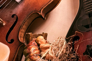 The Nativity story is told in a time-honored Irish carol.