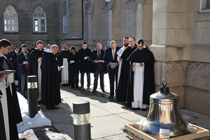 The Dominican House of Studies has a bell in its Washington, D.C., priory for the first time in 120 years.