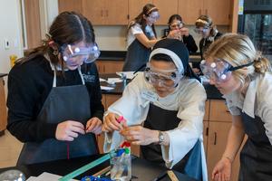 Dominican religious enjoy teaching students, including at Frassati Catholic High School. 