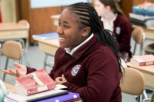 The students at Saint Theresa School in Trumbull, Connecticut, are thriving, thanks to classical education. 