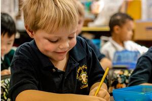 Classical curriculum is the focus at Our Lady of Lourdes Catholic Classical School in Denver. 