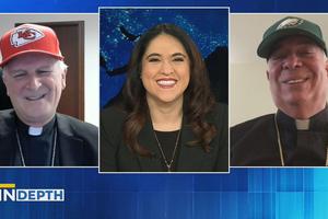 Kansas City Bishop James Johnston and Philadelphia Archbishop Nelson Pérez join Montse Alvarado on EWTN News In Depth for an important announcement ahead of Super Bowl Sunday. 