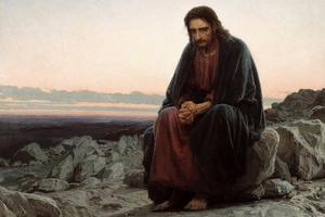 Ivan Kramskoi, “Christ in the Wilderness,” 1872