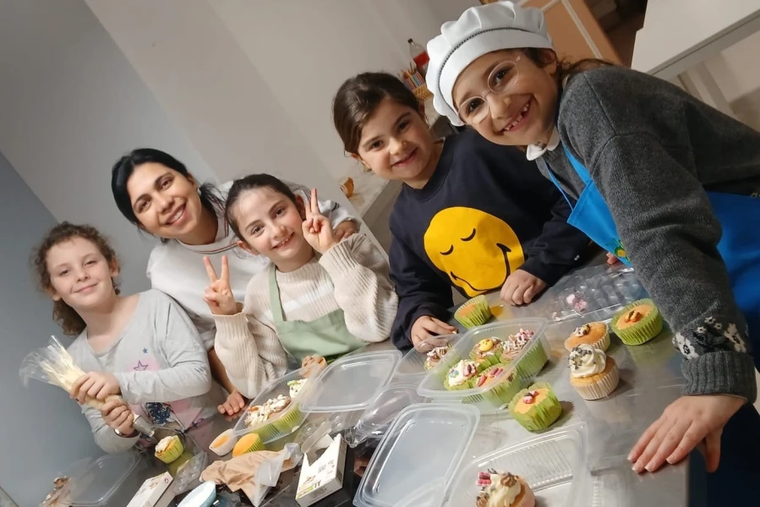 Young parishioners from the Church of St. Eugene in the Roman suburb of Parioli — Maddy (far left) and Constaza (far right) — emphasized the importance of continuing prayers for Pope Francis. The Pope was discharged from Gemelli Hospital in Rome on Sunday, March 23, 2025.