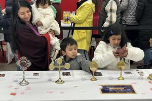 All ages came to venerate relics at Our Lady of Mount Carmel Oratory in Montclair, New Jersey, as part of an extraordinary exhibit held April 5, 2025. 