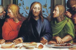 Hans Holbein the Younger, “The Last Supper,” ca. 1524-1525