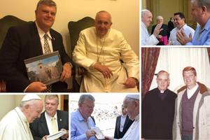 A friendship chronicled over the years ...