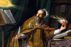 Philippe de Champaigne, “St. Augustine,” ca. 1645-1650, Los Angeles County Museum of Art