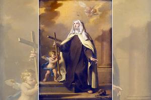 Jacopo Calvi (1740-1815), “Ecstasy of St. Margaret”