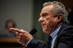 U.S. Secretary of Health and Human Services Robert F. Kennedy Jr. testifies before the Senate Committee on Health, Education, Labor, and Pensions on Capitol Hill on May 14, 2025, in Washington, D.C. 