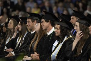 Ave Maria University’s graduating Class of 2025 enjoys commencement on May 10.