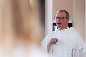 Dominican Father Thomas White, rector of the Angelicum, speaks to EWTN News.