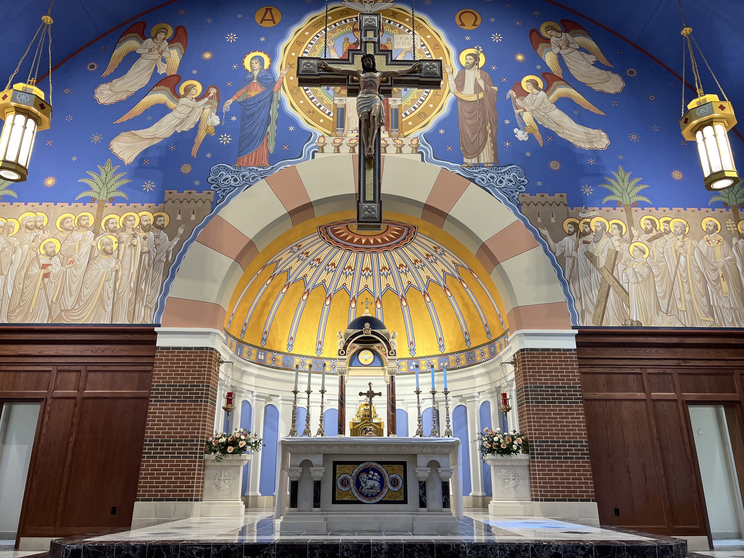 St. Mary Church interior, Texas A & M
