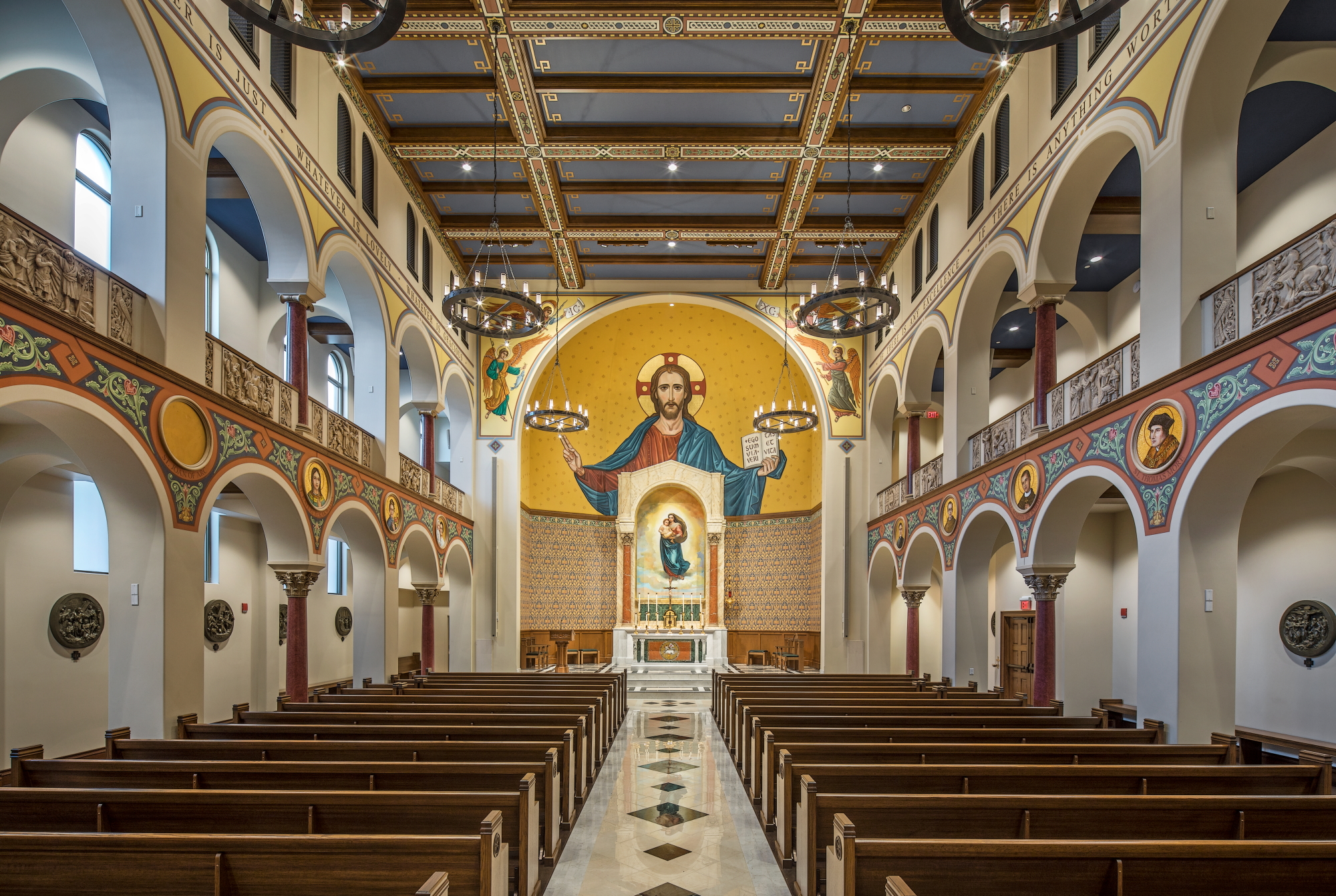 St. Paul Church interior, University of Wisconsin