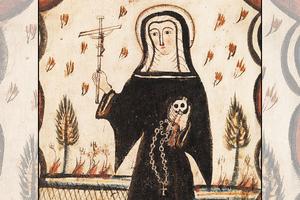 Pedro Antonio Fresquís, “St. Rita of Cascia,” Barnes Foundation, Philadelphia, Pennsylvania