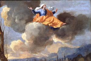Nicolas Poussin, “The Translation of St. Rita of Cascia,” ca. 1635