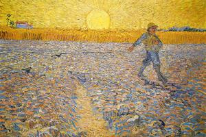 Vincent van Gogh, “The Sower at Sunset,” 1888