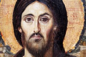 ‘Christ Pantocrator,’ sixth century, St. Catherine’s Monastery, Sinai, Egypt