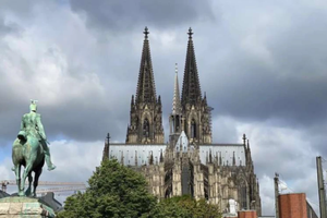 Cologne Cathedral in North Rhine-Westphalia, Germany.