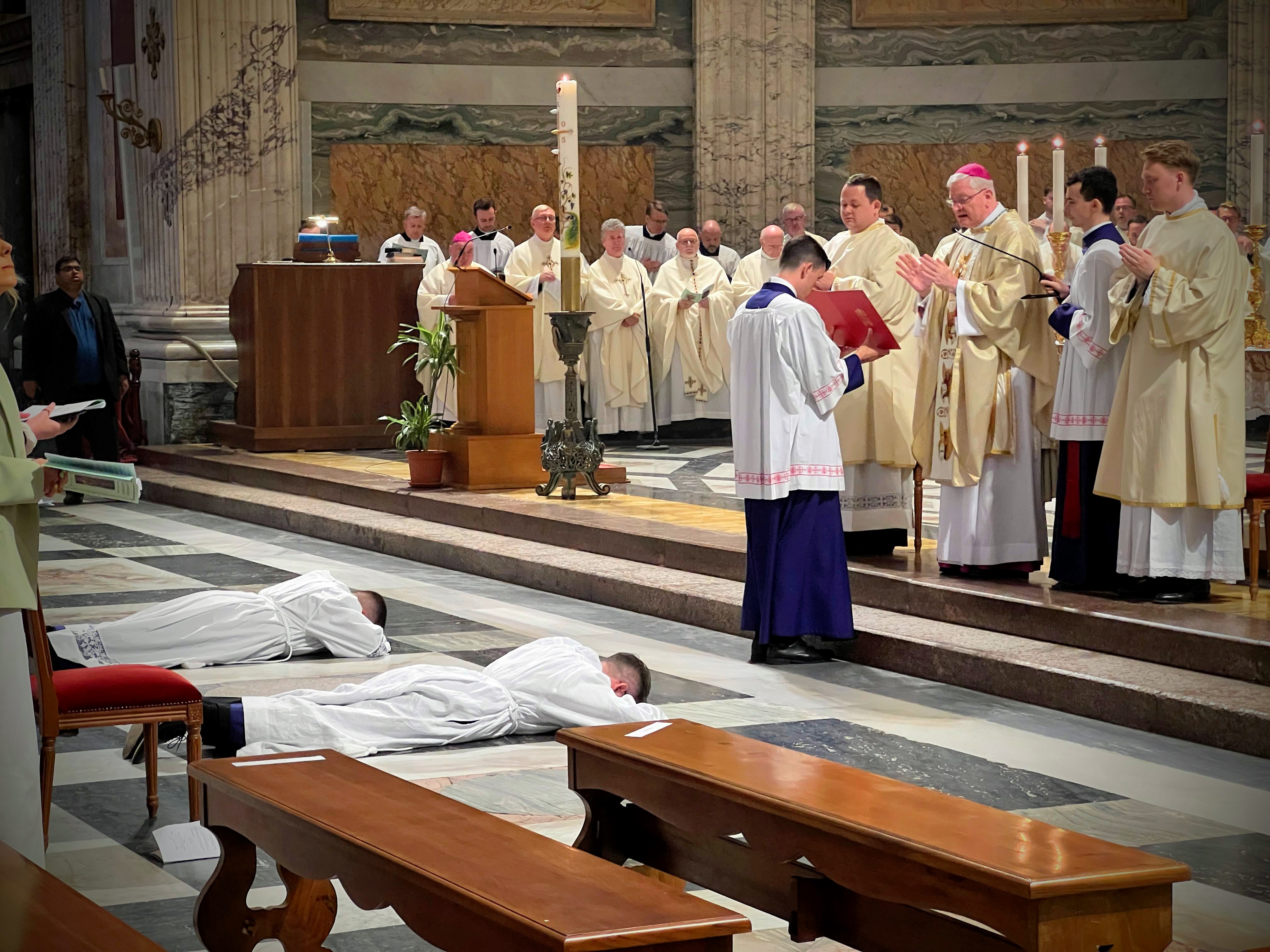 Diaconal ordination of Matthew McCafferty and Kieran Burt