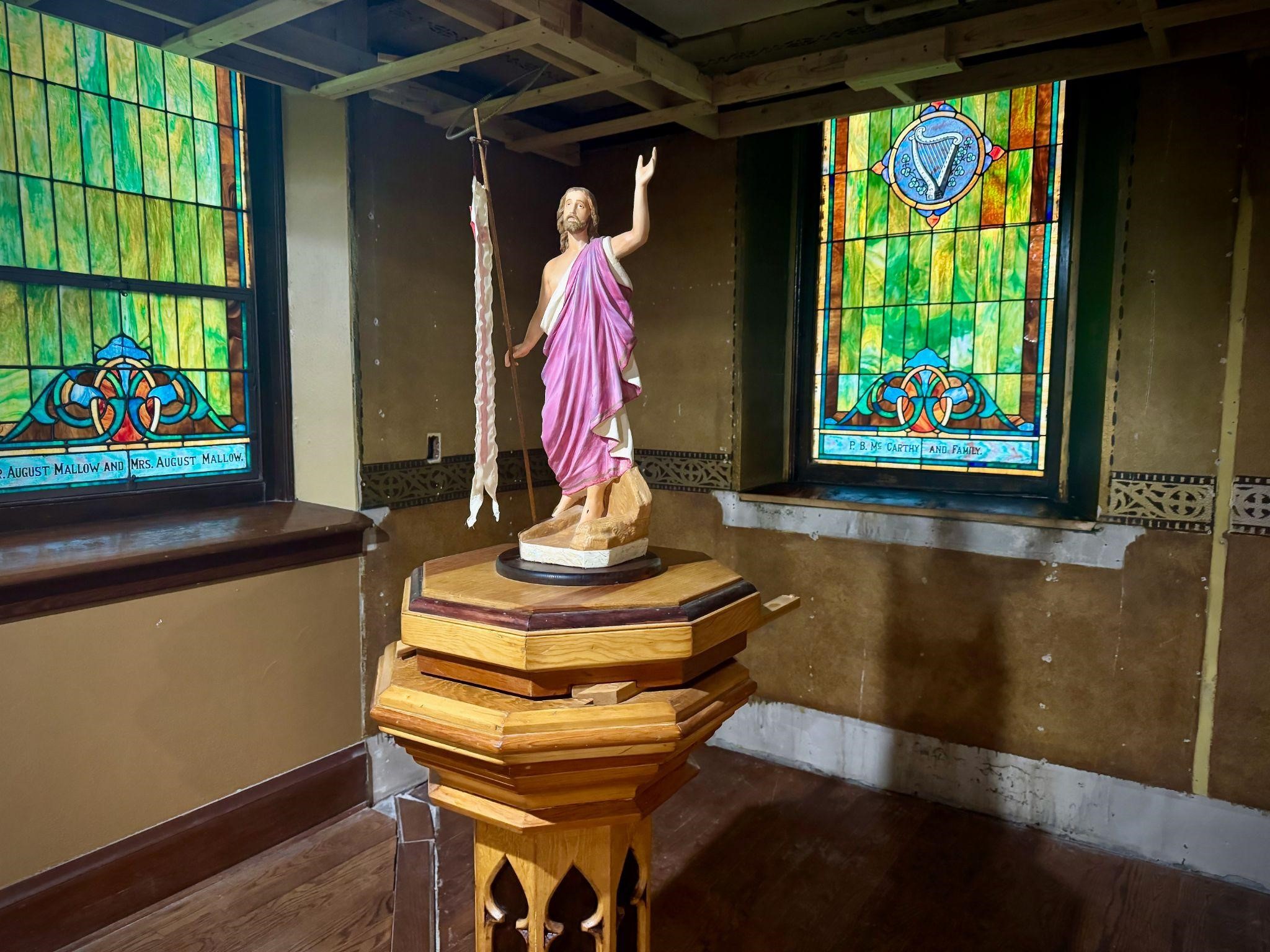 ICC stained glass