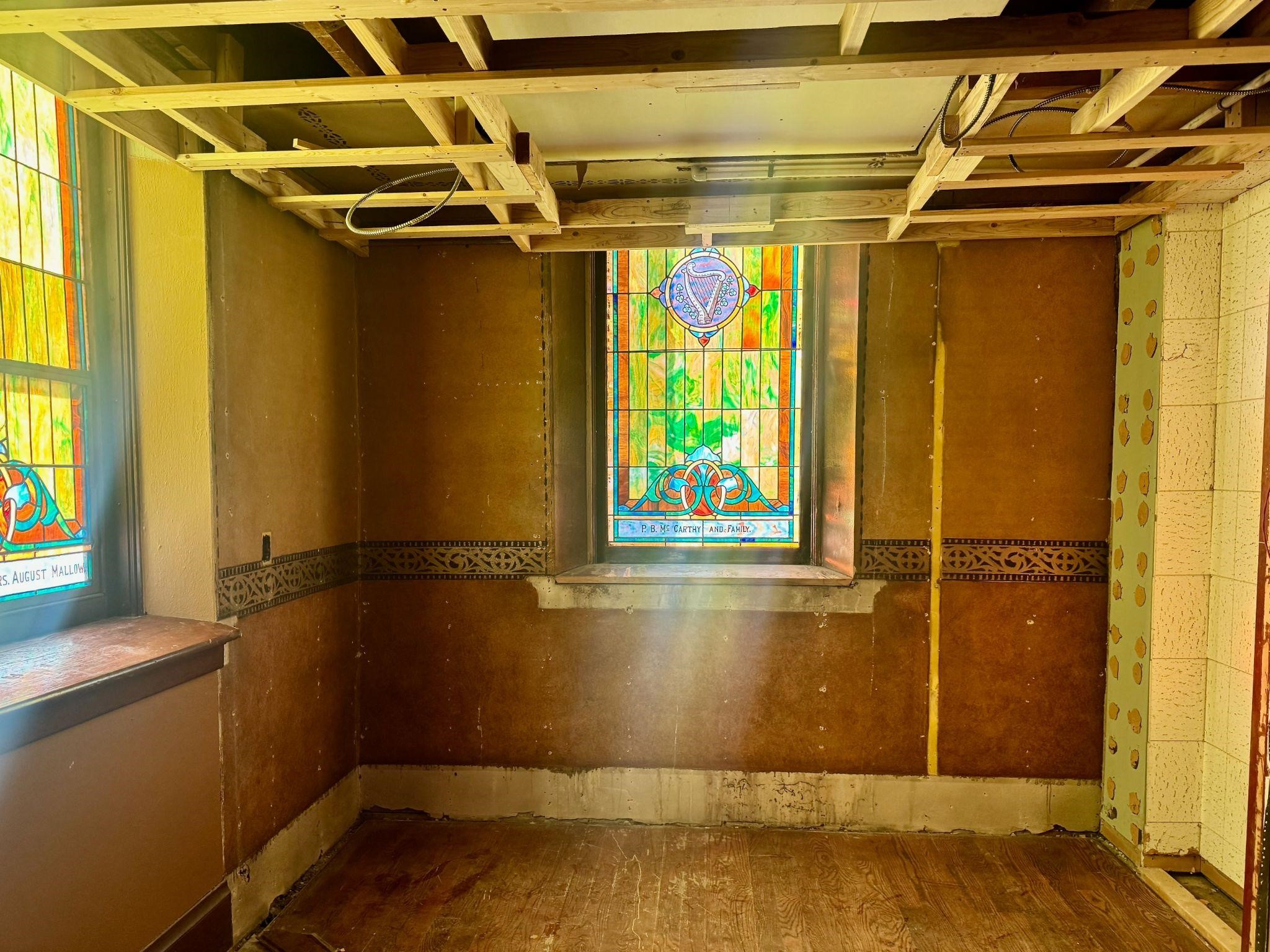 ICC stained glass reveal