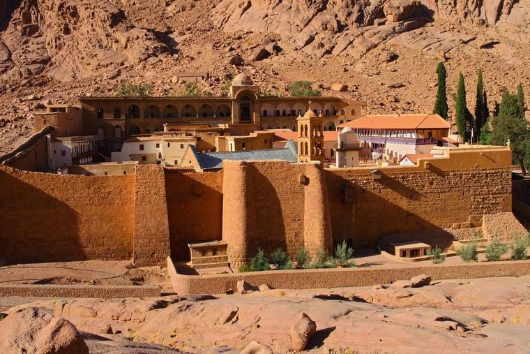 Last month, St. Catherine's Monastery, located in the desert of the Sinai Peninsula in Egypt, was seized by the government.