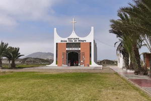 Chapel built on the remains of the old church where, in 1649, the apparition of the Child Jesus took place in a consecrated host in Eten, Peru. Currently, it is not under the jurisdiction of the Diocese of Chiclayo but is administered by the so-called Multisectoral Committee of Eten City.
