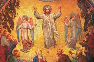 Fresco of the Ascension, by S.G. Rudl (1900). 
