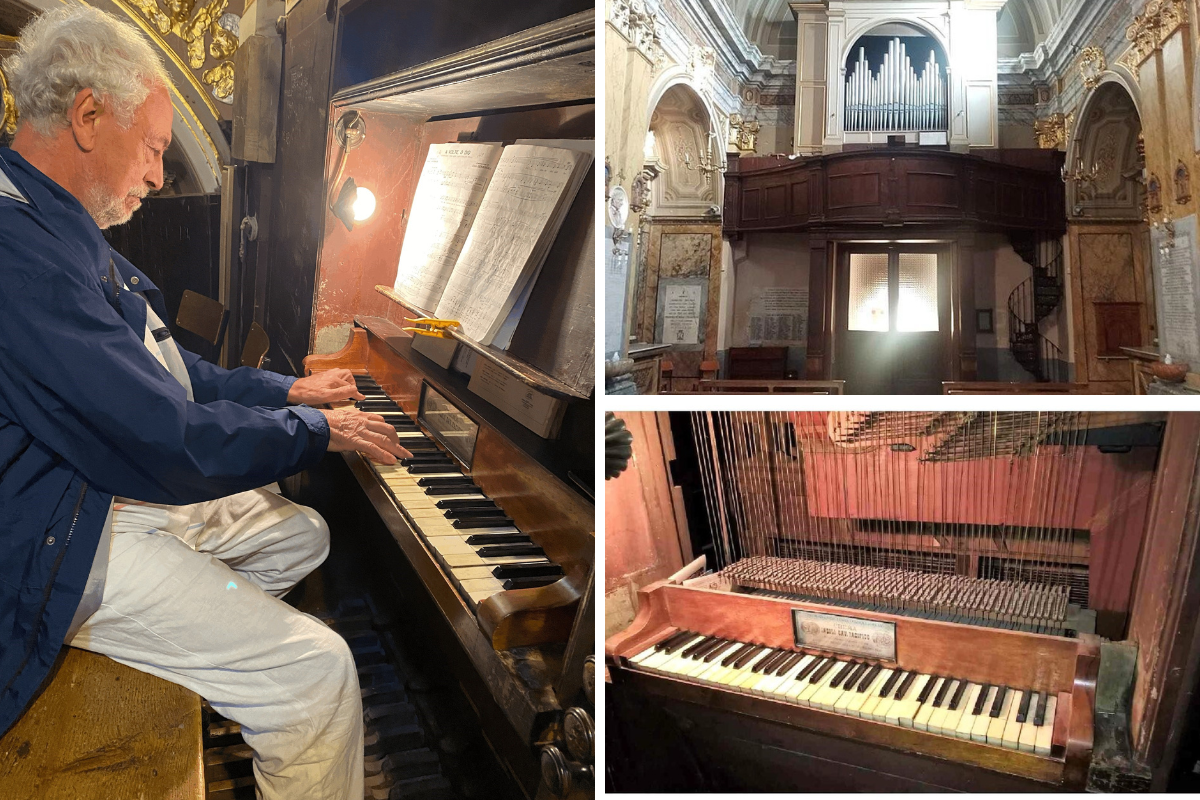 Organist Tarcisio Ciavardini