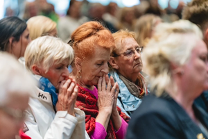 Over 10,000 pilgrims joined together at the national Marian shrine in Knock, Ireland, to mark the 40th anniversary of the All Ireland Rosary Rally on June 8, 2025.