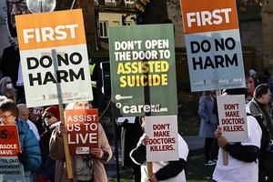 ‘Euthanasia Protest’